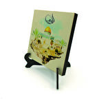 Kudüs Mescid-i AksaBaskılı MDF Masaüstlük