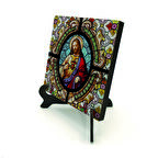 Hz. İsa GörseliBaskılı MDF Masaüstlük