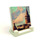 Galata KulesiBaskılı MDF Masaüstlük