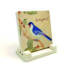 İstanbul Kuşu Baskılı MDF Masaüstlük