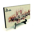 Berlin Baskılı MDF Masaüstlük