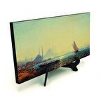 Eski İstanbul ResmiBaskılı MDF Masaüstlük