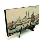 Eski İstanbul ManzarasıBaskılı MDF Masaüstlük