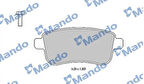 Mando MBF015253 Arka Balata Megane III-Scenic III 2.0 DCI-2.0 16V 440601416R