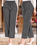 MODA ŞEHRİ Kadın Beli Lastikli Pantolon