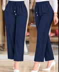 MODA ŞEHRİ Kadın Beli Lastikli Pantolon