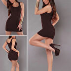 TP101174 Likralı Mini Elbise