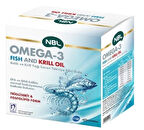 NBL Omega 3 Fish/Krill Oil 100 Kapsül