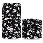 Siyah Beyaz Boyunluk( Baf, Bandana)25x48