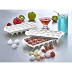 Kapaklı Elmas Şekilli Buz Kalıbı 18 Bölmeli