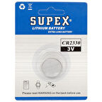 Supex Extra Long Battery CR2330 3V Lityum Pil