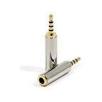 Powermaster 3.5 Mm 3 Boğumlu Stereo Jack Metal