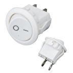 Ic-133a Yuvarlak Işıksız On-off Anahtar 2p