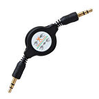 Powermaster Makaralı 3.5 Mm Stereo Erkek-Erkek Kablo 31413