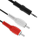 2 Rca Erkek + 3.5 Mm Stereo Erkek 1.5 Metre Rose  Rc-15-1.5