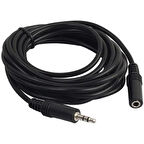 3.5 MM Stereo  Erkek/Dişi 5 Metre Uzatma Kablo