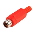 Tos Fiş Plastik  Dişi Kırmızı