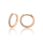 Gümüş Halka Küpe