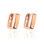 Gümüş Taşsız J Kadın Küpe