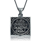 925 Ayar Gümüş Nazar Duası Kadın Gümüş Kolye