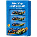Mey İthalat® Islak Mini Cep Mendili 8'li