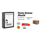 CEYLAN ADAM SGS 332 Plastik Posta Kutusu 2 Anahtarlı