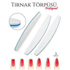 CEYLAN ADAM  Protez Tırnak Törpüsü 100/180 Grid Profesyonel 3 Adet