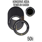 CEYLAN ADAM  Konserve Ağda Koruyucu Karton Temizlik Kağıdı 50 Adet