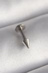 Mey İthalat® 316L Çelik Gümüş Renk Çivi Model Piercing