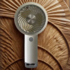 CEYLAN ADAM   USB ile Şarj Olabilen 3 Ayarlı Fan Modlu Çanta Tipi El Fanı