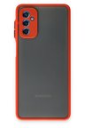 Samsung Galaxy M52 5G Kılıf Montreal Silikon Kapak - Kırmızı