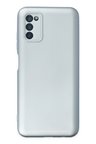 Samsung Galaxy A03S Kılıf Nano içi Kadife Silikon - Sky Blue