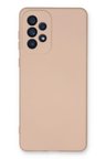 Samsung Galaxy A33 5G Kılıf Nano içi Kadife Silikon - Pudra