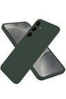 Samsung Galaxy A26 Kılıf First Silikon - Koyu Yeşil