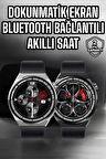 CEYLAN ADAM Akıllı Saat Dokunmatik Ekran Sesli Görüşme ve Bildirim Görme Sağlık Takibi