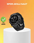 CEYLAN ADAM Dijital Spor Saat – Kalp Atışı, Kalori ve Adım Takip Özellikli