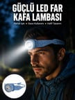 Mey İthalat LED Kafa Lambası Kamp Yürüyüş ve Gece Kullanımı İçin Yeni Nesil
