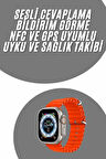 CEYLAN ADAM yeni nesil Akıllı Saat Android ve İOS Uyumlu 49 MM NFC Özelliği GPS Takibi
