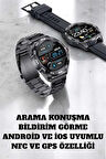 CEYLAN ADAM Akıllı Saat Arama Cevaplayan Titreşim Özelliğiyle Bildirim Görebilen