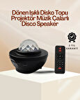 CEYLAN ADAM Yıldız & Okyanus Dalga Projektörü – Bluetooth / USB Hoparlörlü