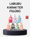 Labubu Koleksiyonluk Peluş Oyuncak – Yumuşak Kumaşlı, Dekoratif Tasarım, Hediyelik