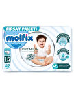 CEYLAN ADAM   Molfix Premium Bebek Bezi Fırsat Paketi 5 Beden 11-18 Kg 42 Adet