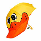 CEYLAN ADAM   2986 Ördek Şekilli Çocuk Şemsiyesi 45 cm -Sunman