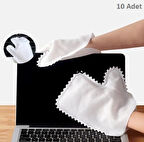 CEYLAN ADAM  Çok Amaçlı Temizlik Eldiveni Toz Alma Bezi 10 Adet