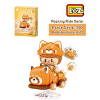 CEYLAN ADAM  LZ-4302 LOZ KIRMIZI AYI SALLANMA SÜRÜŞÜ 190 PARÇA BLOCK OYUNCAK