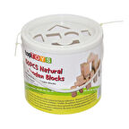 CEYLAN ADAM Nessiworld CS-8832 NATURAL AHŞAP BLOK 50 PARÇA