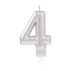 CEYLAN ADAM Nessiworld  4 Rakam Mum Gümüş Renk