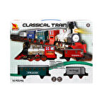 CEYLAN ADAM  01551 Sunman, Sesli ve Işıklı Klasik Tren Seti 16 Parça