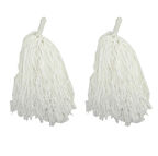 CEYLAN ADAM   1 Çift ( 2 Adet ) Beyaz Renk 23 Nisan Gösteri Ponponu