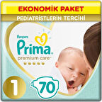 CEYLAN ADAM   Prima Premium Care Bebek Bezi Ekonomik Paket 1 Beden 70 Adet